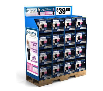 Cardboard Display Rack
