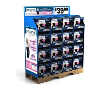 Cardboard Display Rack