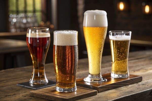 beer glasses