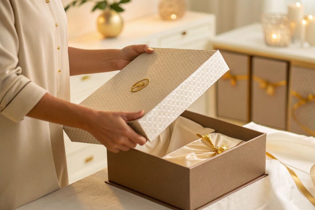 Can I order a sample of gift packaging?